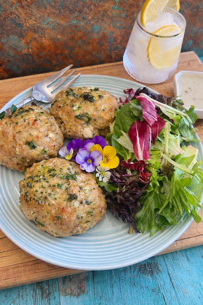 Chicken Parmesan Mini Meatloaf