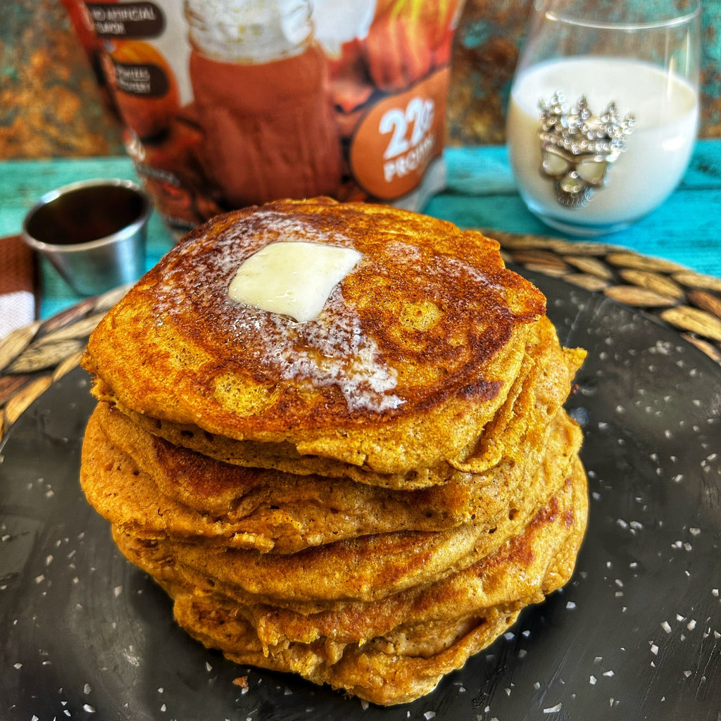 Pumpkin Protein Pancakes