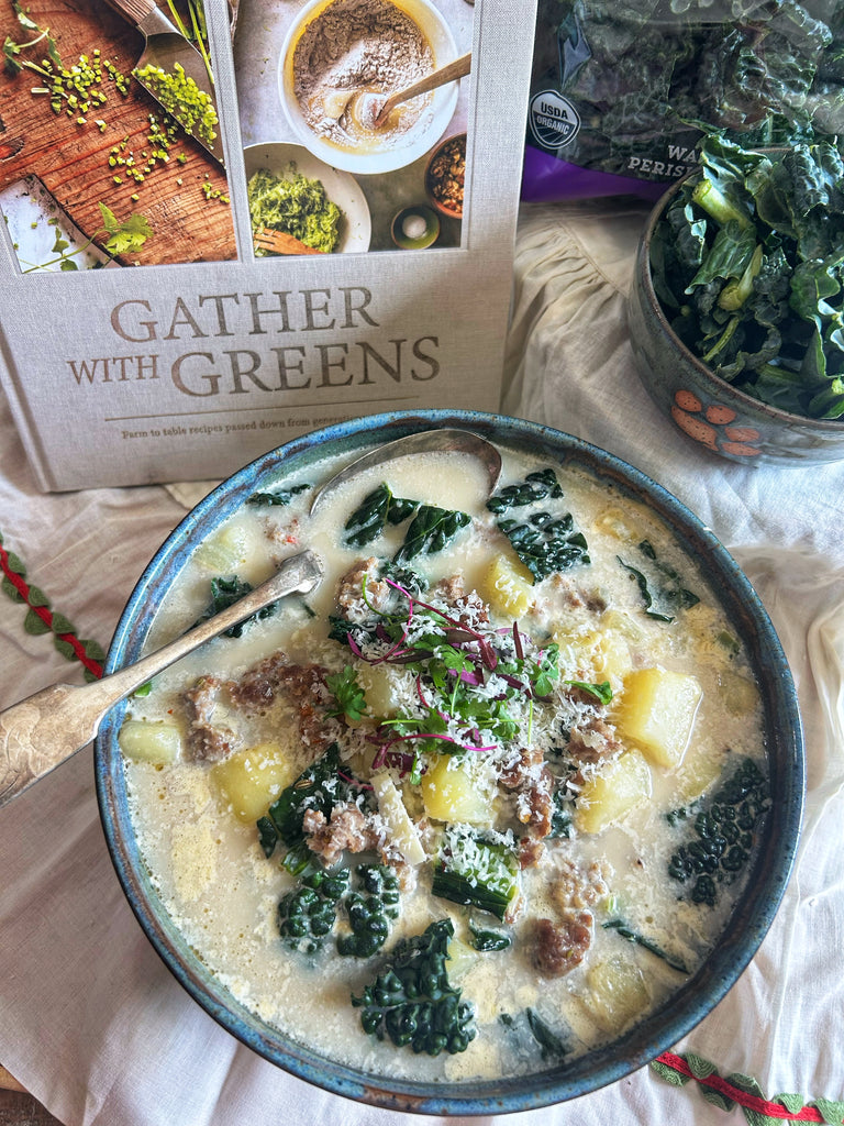 Hearty Kale and Sausage Soup
