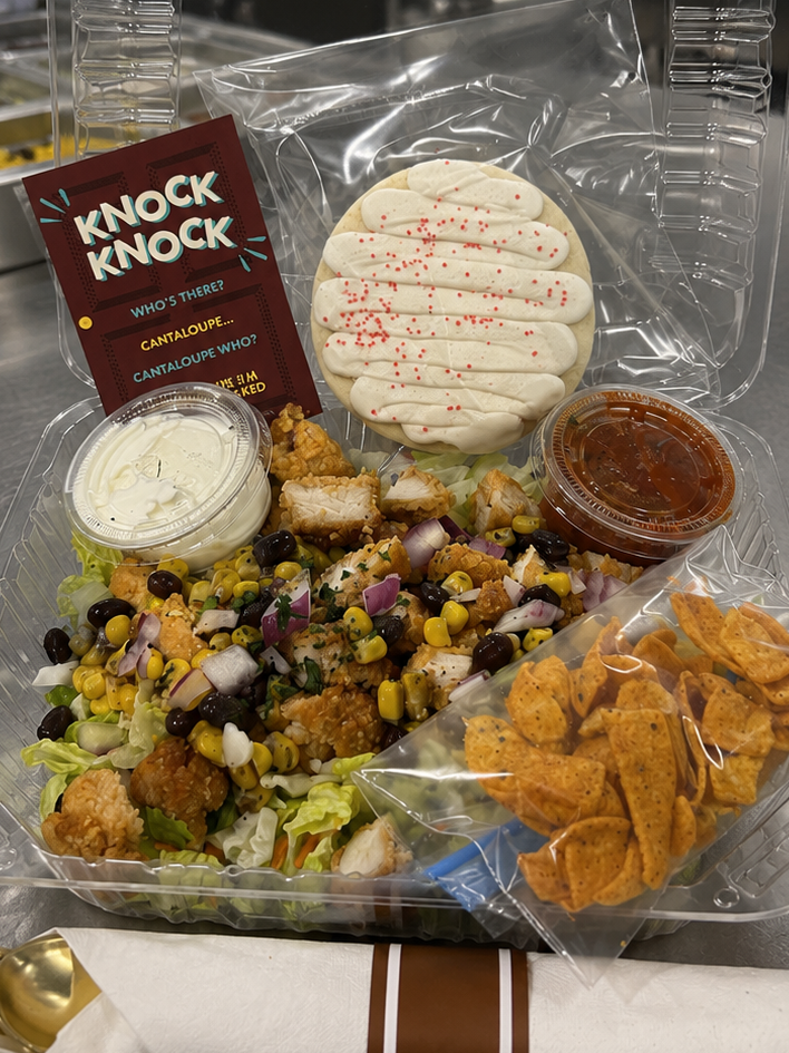 Crispy Chicken Taco Salad