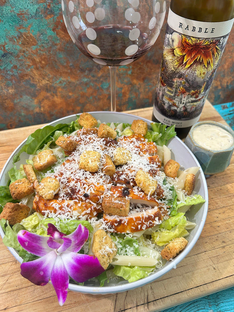 Caesar Protein Chicken Pasta Salad