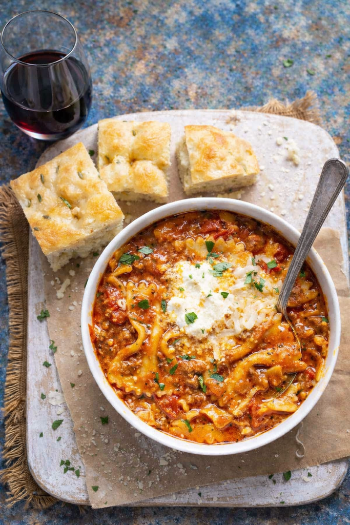 Lasagna Soup