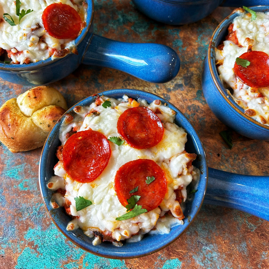 Low Carb Pizza Bowl