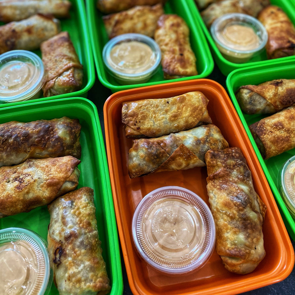Cheeseburger Egg Rolls